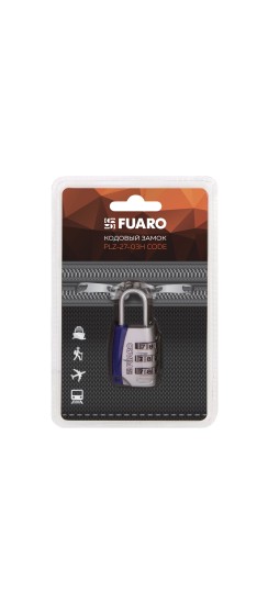 Замок кодовый PLZ-TRAVEL-2703H CODE (PLZ-27-03H) /блистер