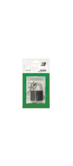 Замок навесной PD-0138 (PD-01-38) 3 key англ.