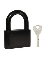 Замок навесной PL-WEATHER-1560 Black 4 fin key ( PL-15-60) диск. /блистер