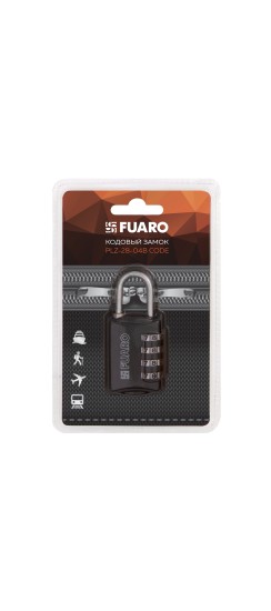 Замок кодовый PLZ-TRAVEL-2804B CODE (PLZ-28-04B) /блистер