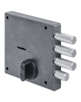 Замок накладной сувальдный с задвижкой 111.11.043, 5 кл.