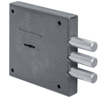 Замок накладной сувальдный 110.11.003, 3 кл.