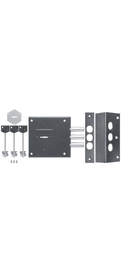 Замок накладной сувальдный 110.11.003, 3 кл.