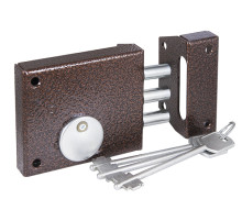 Замок накладной ЗН4-1 (медь)