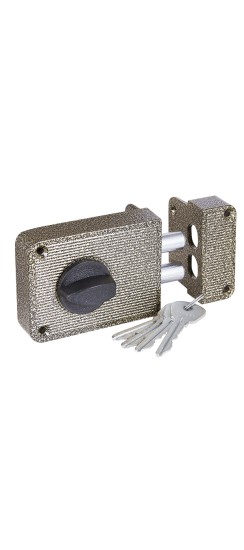 Замок накладной ЗН 1-3 бронза