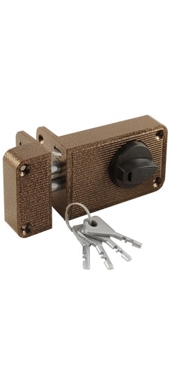 Замок накладной ЗН2-6 (медь)