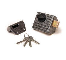 Замок накладной ЗН1-2.1 (серебро)