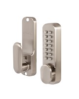 Замок накладной кодовый RIM-200 code SN мат.никель