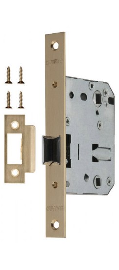 Защелка врезная METF72-50 (F72-50) SG мат.золото
