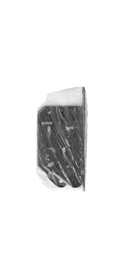 B08981.50.93 Защелка врезная WC для раздвижных дверей (черный) SCIVOLA TRE