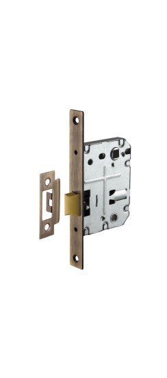 Защелка врезная PLASTLP72-50 (LP72-50) ABG зеленая бронза