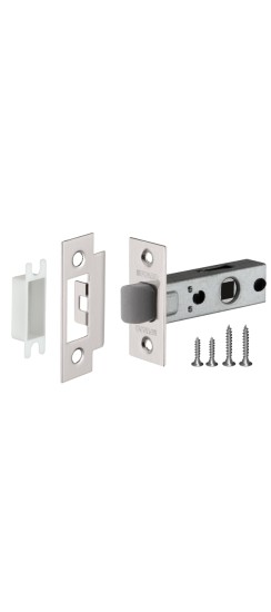 Защелка врезная PLASTP12-45-25 SN мат.никель