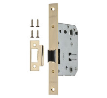 Защелка врезная METF72-50 (F72-50) GP латунь