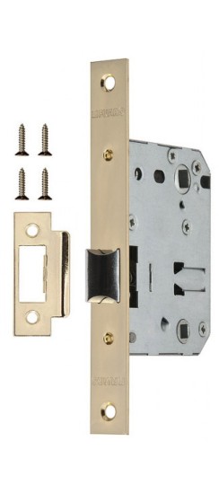 Защелка врезная METF72-50 (F72-50) GP латунь