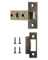 Защелка врезная METF12-45-25 (F12-45-25) AB бронза