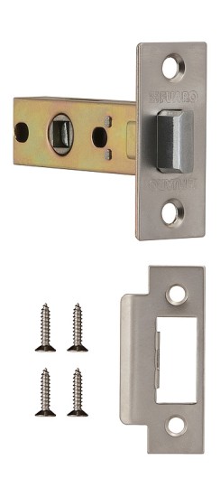 Защелка врезная METF12-45-25 (F12-45-25) SN мат.никель