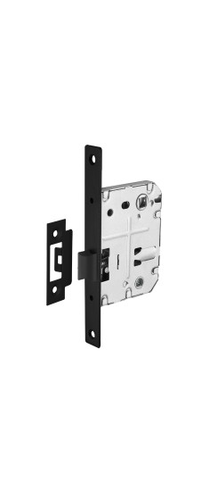 Защелка врезная PLASTLP72-50 (LP72-50) BL черный