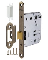 Защелка врезная PLASTP82-50 (P82-50) AB бронза