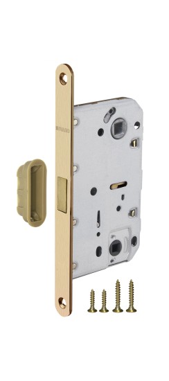 Защелка врезная MAGNM96WC-50 (M96WC-50) SSG сатинированное золото