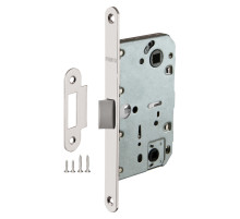 Защелка врезная LM/PL96WC-50/BL SN (мат.никель)