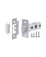 Защелка врезная PLASTP12-45-25 SSC сатинированный хром