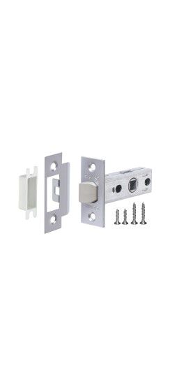 Защелка врезная PLASTP12-45-25 SSC сатинированный хром