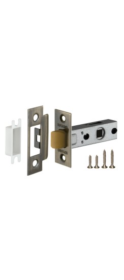 Защелка врезная PLASTP12-45-25 (P12-45) AB бронза