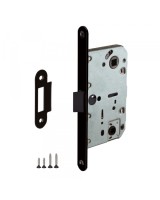 Защелка врезная PL96WC-50/BL BL (черный)