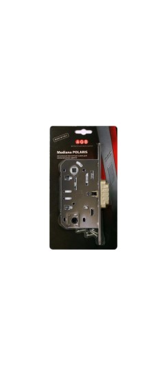 B06102.50.12.567 Защелка врезная WC (ант. бр.) с отв. пл. B02402.05.12 MEDIANA POLARIS