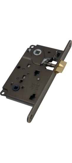 B01013.50.12 Защелка врезная WC защёлка вверху (античная бронза)