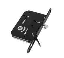 B08981.50.93 Защелка врезная WC для раздвижных дверей (черный) SCIVOLA TRE