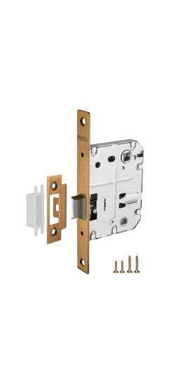 Защелка врезная METL72-50 ( L72-50) CF кофе
