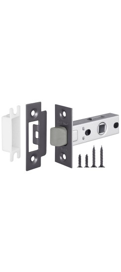 Защелка врезная PLASTP12-45-25 GR графит