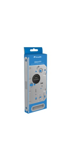 Магнитная защелка WC с ответной планкой GRAVITY G01.196.50.96 BL черный