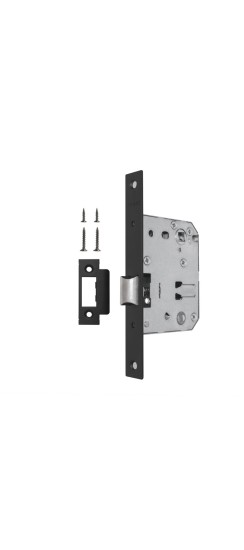 Защелка врезная METF72-50 (F72-50) BL черный