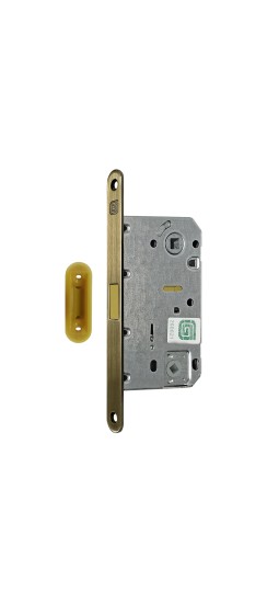 Защелка межкомнатная магнитная Soft 1М AB, античная бронза /128:6263/