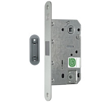 Защелка межкомнатная магнитная Soft 1М MCR, матовый хром /128:6427/