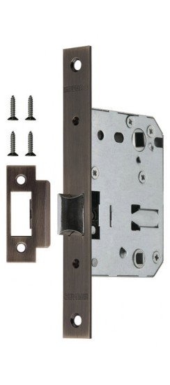 Защелка врезная METF72-50 (F72-50) AB бронза