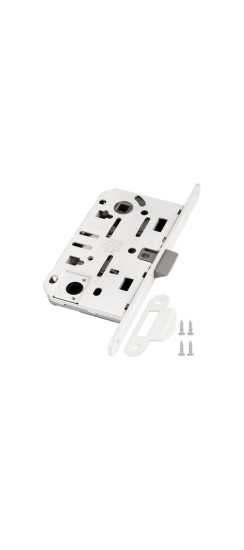 B01102.50.FM.567 Защелка врезная WC (белый) MEDIANA EV. (инд.упак+B01000.13)