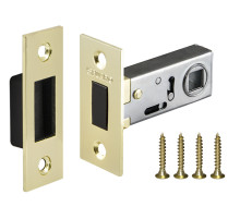 Защелка врезная MAGNM12-50-25 (M12-50-25) GP латунь