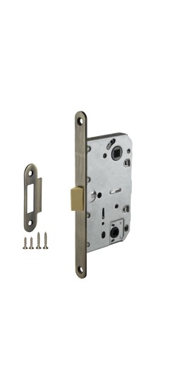 Защелка врезная PL96WC-50/BL ABG (бронза)