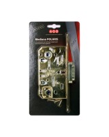 B06102.50.03.567 Защелка врезная WC (лат.) с отв. пл. B2402.05.03 MEDIANA POLARIS