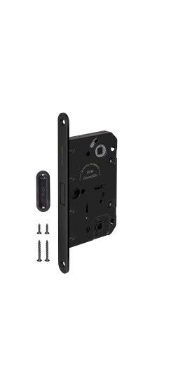 Магнитная защелка WC с ответной планкой GRAVITY G01.196.50.96 BL черный