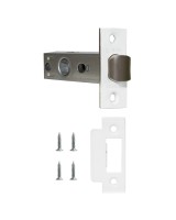 Защелка врезная METF12-45-25 (F12-45-25) WH белый