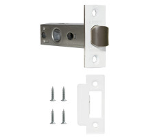 Защелка врезная METF12-45-25 (F12-45-25) WH белый