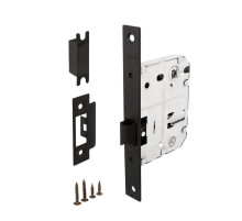 Защелка врезная PLASTP72-50 (P72-50) BL черный