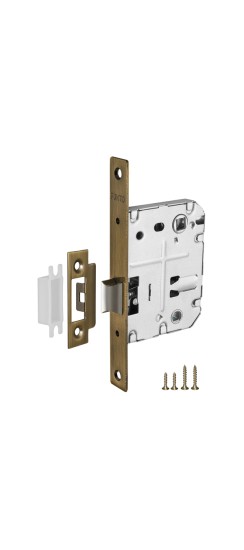 Защелка врезная METL72-50 ( L72-50) ABG зеленая бронза