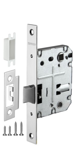 Защелка врезная PLASTP72-50 (P72-50) CP хром