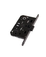 B06102.50.93.567 Защелка врезная WC (черный) с отв. пл. B02402.05.93 MEDIANA POLARIS