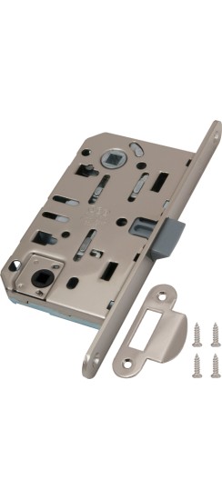 B01102.50.06.567 Защелка врезная WC (никель) MEDIANA EV. (инд.упак+B01000.13)